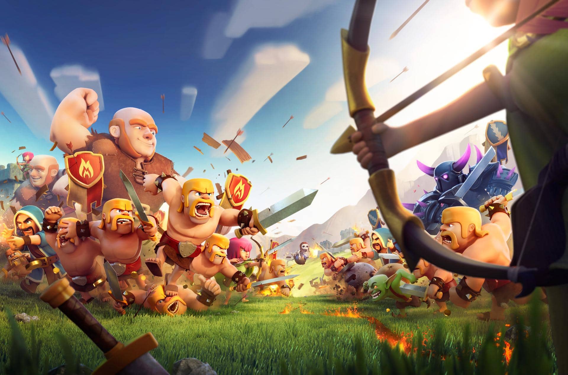 Clash of Clans Clan Wars Ad